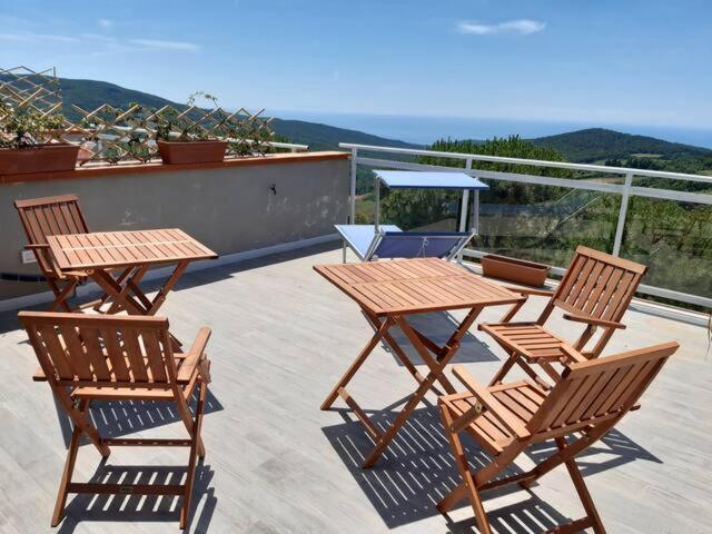 Vista Sulle Isole Dell'Arcipelago Toscano Nibbiaia Exterior photo