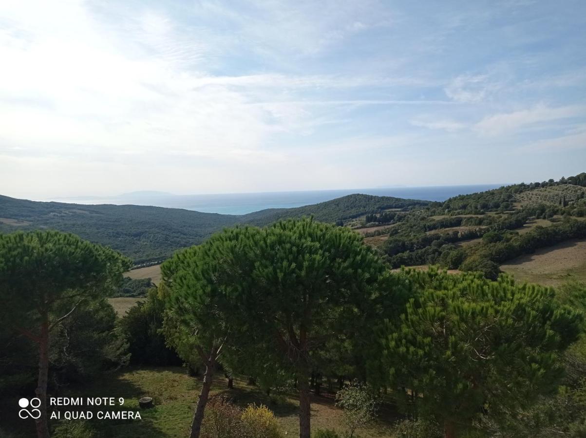 Vista Sulle Isole Dell'Arcipelago Toscano Nibbiaia Exterior photo